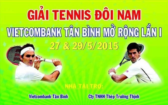 Giải Tennis Đôi Nam “Vietcombank Tân Bình mở rộng Lần thứ I