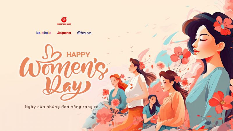 Chúc mừng 8/3 – Ngày của những đóa hồng rạng rỡ